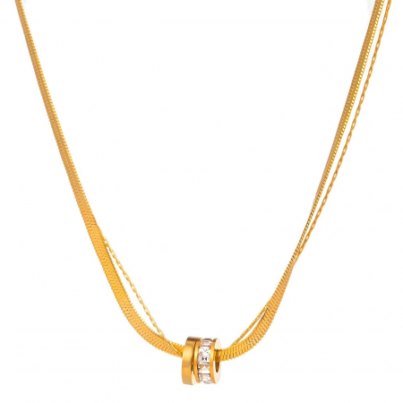 Coliere Alexis Collection 18K Gold Plated - Colier Alexis Collection ALX87906C placat cu aur 18K