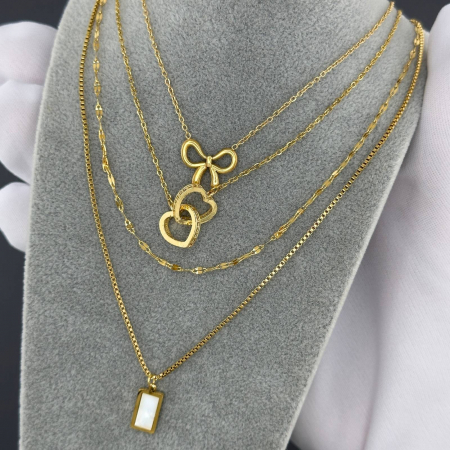 Colier Alexis Collection ALX87921C placat cu aur 18K [1]