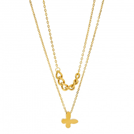 Coliere Alexis Collection 18K Gold Plated - Colier Alexis Collection ALX87937C placat cu aur 18K