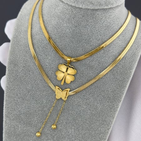 Colier Alexis Collection ALX87940C placat cu aur 18K [1]