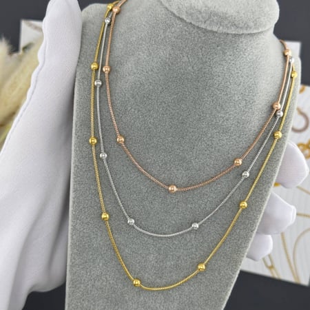 Colier Alexis Collection ALX87941C placat cu aur 18K [1]