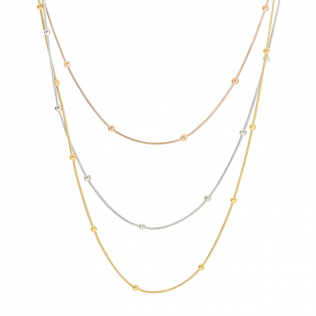 Coliere Alexis Collection 18K Gold Plated - Colier Alexis Collection ALX87941C placat cu aur 18K