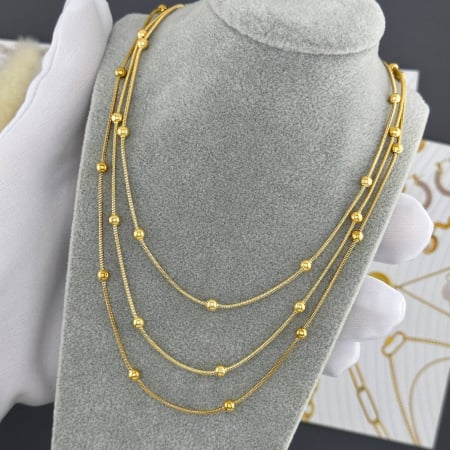 Colier Alexis Collection ALX87942C placat cu aur 18K [1]