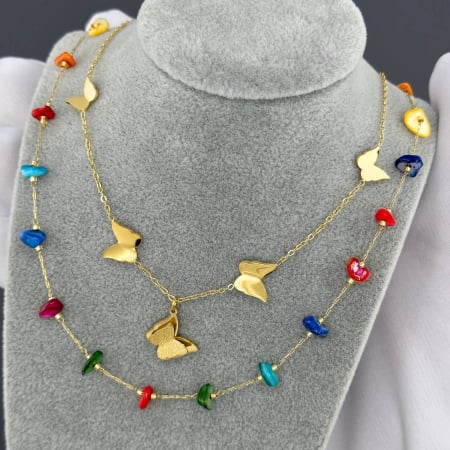 Colier Alexis Collection ALX87946C placat cu aur 18K [1]