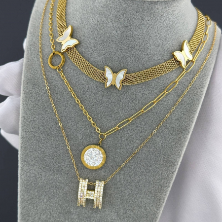 Colier Alexis Collection ALX87978C placat cu aur 18K [1]