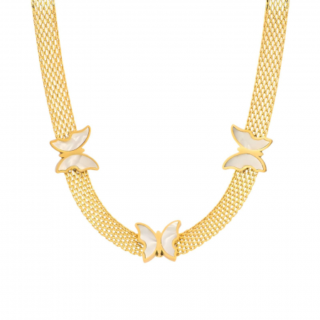 Coliere Alexis Collection 18K Gold Plated - Colier Alexis Collection ALX87978C placat cu aur 18K