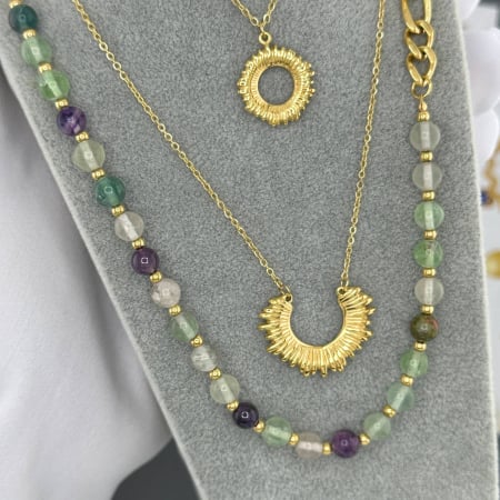 Colier Alexis Collection ALX88224C placat cu aur 18K [2]