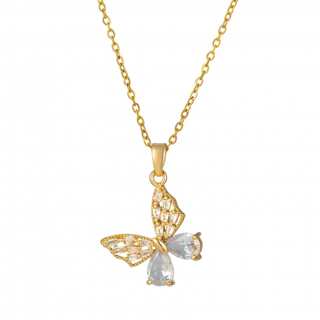 Coliere Alexis Collection 18K Gold Plated - Colier Alexis Collection ALX88251C placat cu aur 18K