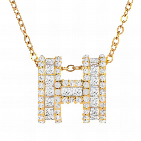 Colier Alexis Collection ALX88249C placat cu aur 18K [1]