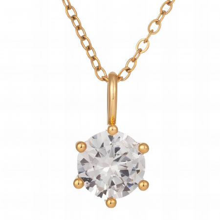 Alexis Collection 18K Gold Plated - Colier Alexis Collection ALX88293C placat cu aur 18K
