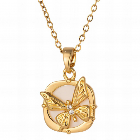 Colier Alexis Collection ALX88298C placat cu aur 18K [1]