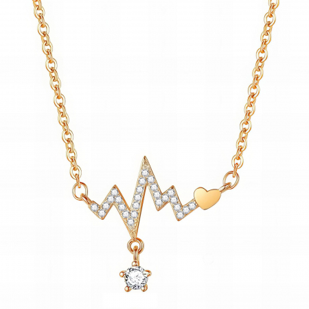 Coliere Alexis Collection 18K Gold Plated - Colier Alexis Collection ALX88308C placat cu aur 18K