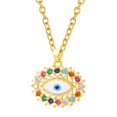 Coliere Alexis Collection 18K Gold Plated - Colier Alexis Collection ALX88322C placat cu aur 18K
