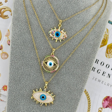 Colier Alexis Collection ALX88326C placat cu aur 18K [2]