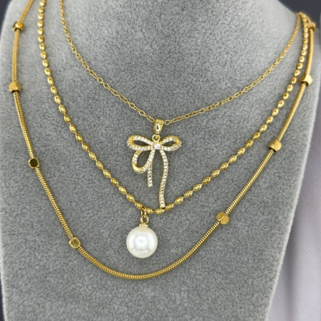 Colier Alexis Collection ALX88328C placat cu aur 18K [1]
