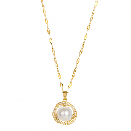 Coliere Alexis Collection 18K Gold Plated - Colier Alexis Collection ALX88399C placat cu aur 18K