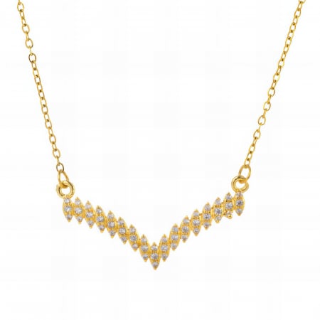 Coliere Alexis Collection 18K Gold Plated - Colier Alexis Collection ALX89593C placat cu aur 18K