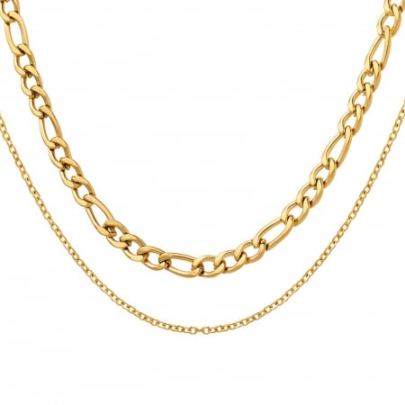 Coliere Alexis Collection 18K Gold Plated - Colier Alexis Collection ALX90036C placat cu aur 18K