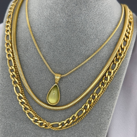 Colier Alexis Collection ALX90036C placat cu aur 18K [1]