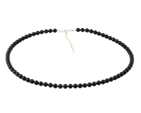 Coliere argint - Colier din argint cu perle de cultura Primero Purity Mystic Black 6mm