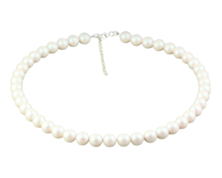 Coliere argint - Colier din argint cu perle de cultura Primero Purity Pearlescent White 10mm