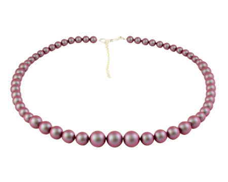 Coliere argint - Colier din argint cu perle de cultura Primero Serenity Iridescent Red