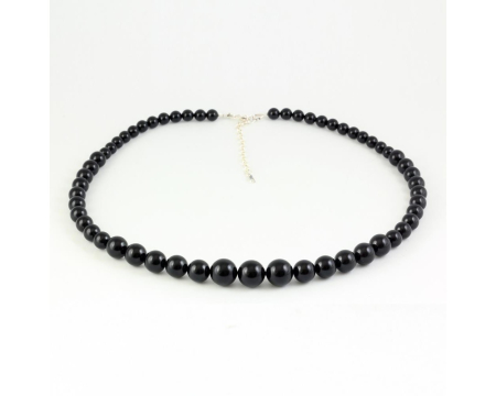 Colier din argint cu perle de cultura Primero Serenity Mystic Black [2]