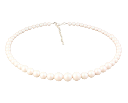 Coliere argint - Colier din argint cu perle de cultura Primero Serenity Pearlescent White