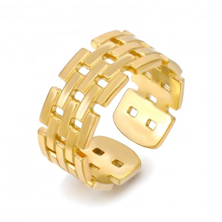 Inele Alexis Collection 18K Gold Plated - Inel Alexis Collection ALX87076 placat cu aur 18K