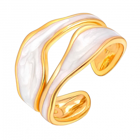 Inele Alexis Collection 18K Gold Plated - Inel Alexis Collection ALX87118 placat cu aur 18K