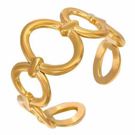 Inele Alexis Collection 18K Gold Plated - Inel Alexis Collection ALX87594 placat cu aur 18K