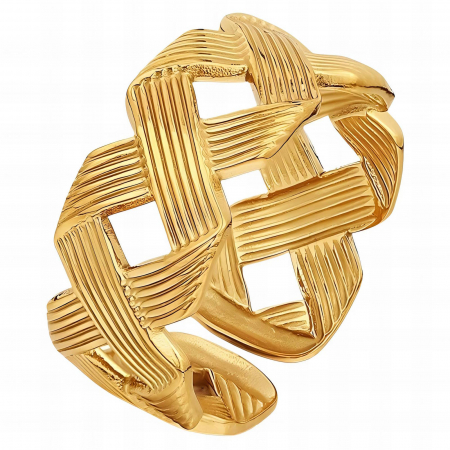 Inele Alexis Collection 18K Gold Plated - Inel Alexis Collection ALX87597 placat cu aur 18K