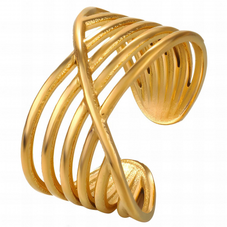 Inele Alexis Collection 18K Gold Plated - Inel Alexis Collection ALX87598 placat cu aur 18K