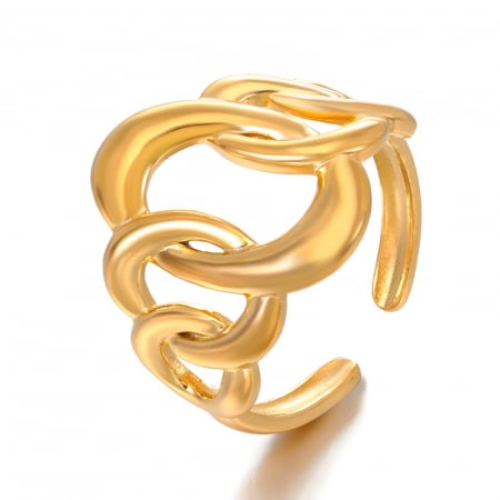 Inele Alexis Collection 18K Gold Plated - Inel Alexis Collection ALX87601 placat cu aur 18K