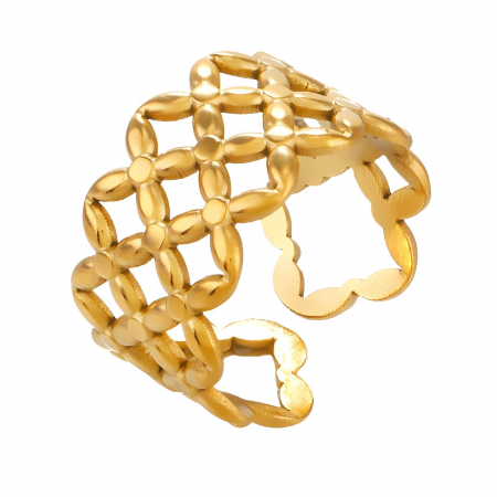 Inele Alexis Collection 18K Gold Plated - Inel Alexis Collection ALX87614 placat cu aur 18K