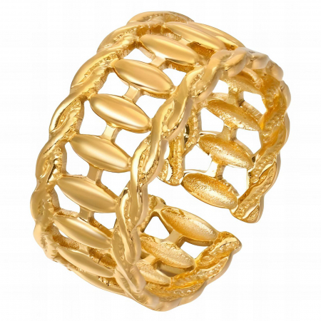 Inele Alexis Collection 18K Gold Plated - Inel Alexis Collection ALX87619 placat cu aur 18K