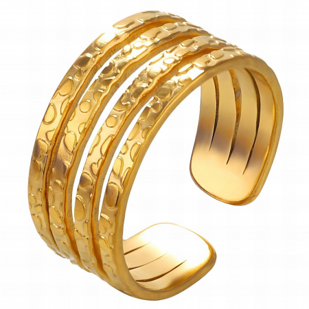 Inele Alexis Collection 18K Gold Plated - Inel Alexis Collection ALX87655 placat cu aur 18K