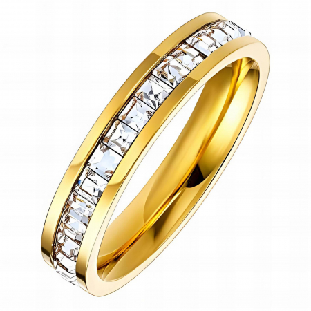 Inele Alexis Collection 18K Gold Plated - Inel Alexis Collection ALX87704 placat cu aur 18K