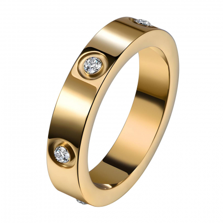 Inele Alexis Collection 18K Gold Plated - Inel Alexis Collection ALX87733 placat cu aur 18K