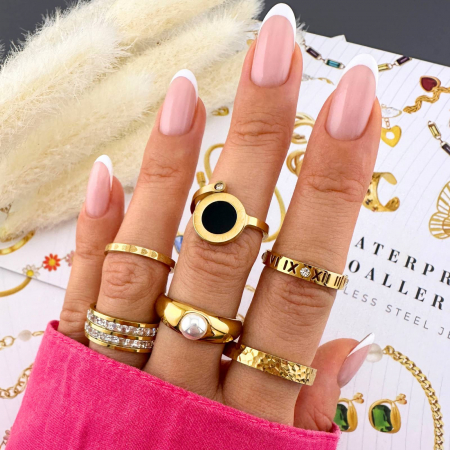 Inel Alexis Collection ALX88264 placat cu aur 18K [2]