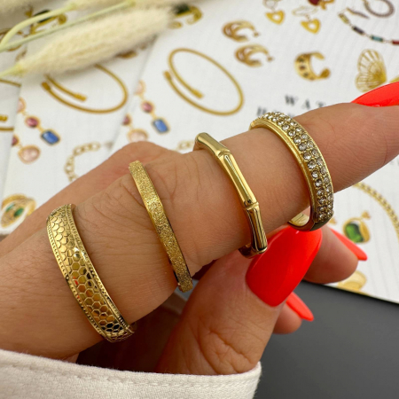 Inel Alexis Collection ALX88268 placat cu aur 18K [1]