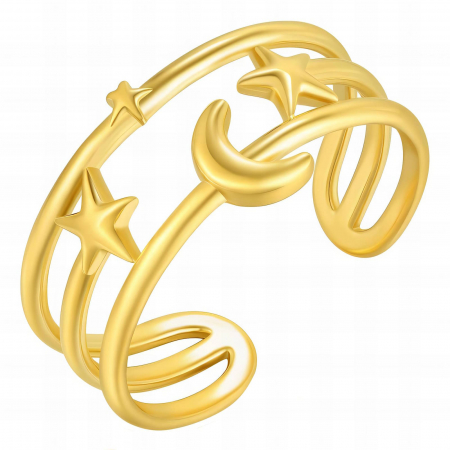 Inele Alexis Collection 18K Gold Plated - Inel Alexis Collection ALX88348 placat cu aur 18K