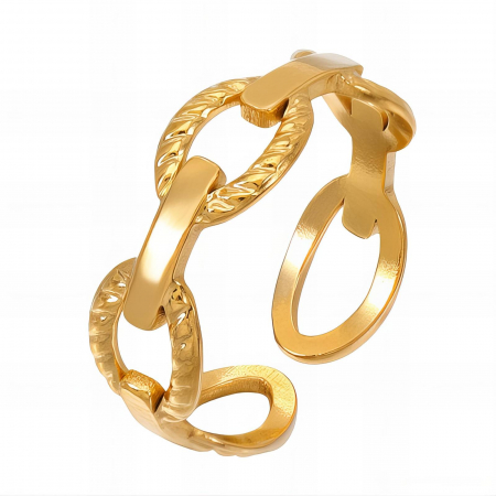 Inele Alexis Collection 18K Gold Plated - Inel Alexis Collection ALX88467 placat cu aur 18K