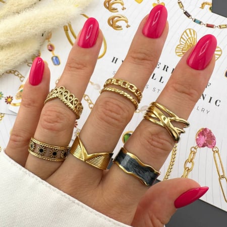 Inel Alexis Collection ALX88476 placat cu aur 18K [1]