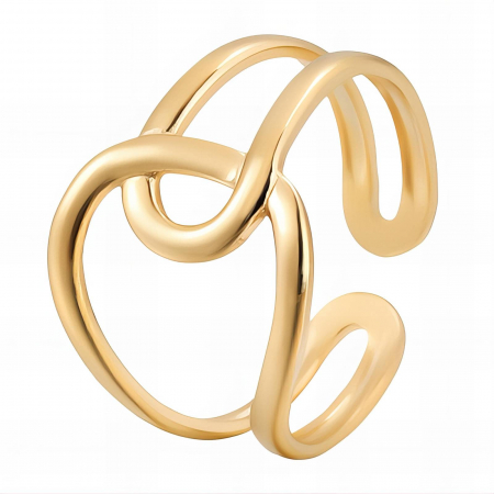 Inele Alexis Collection 18K Gold Plated - Inel Alexis Collection ALX88485 placat cu aur 18K