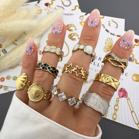Inel Alexis Collection ALX88490 placat cu aur 18K [1]