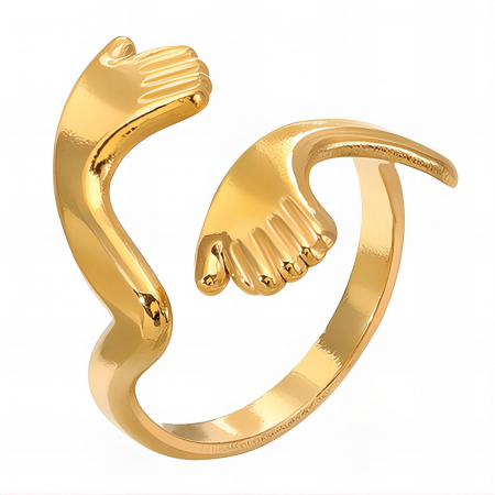 Inele Alexis Collection 18K Gold Plated - Inel Alexis Collection ALX88512 placat cu aur 18K