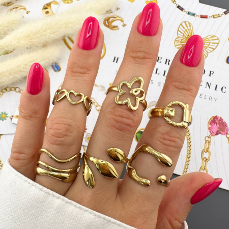 Inel Alexis Collection ALX88526 placat cu aur 18K [1]