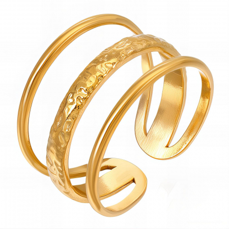 Inele Alexis Collection 18K Gold Plated - Inel Alexis Collection ALX88534 placat cu aur 18K