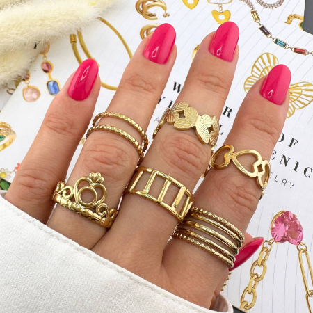 Inel Alexis Collection ALX88548 placat cu aur 18K [1]